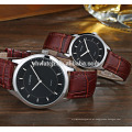 new design vogue couple watch japão quartzo movimento relógios de aço inoxidável